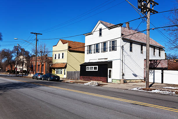 istock Small midwest Town, Riverdale, Chicago 185325242