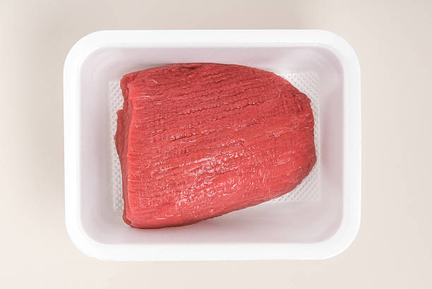 Raw meat. stock photo