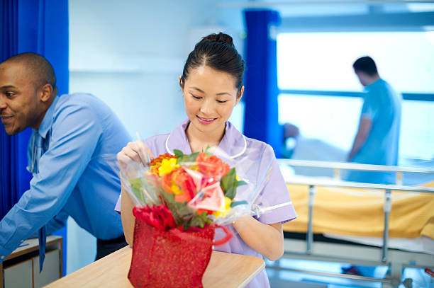 istock hospital flowers 185325815