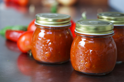 Homemade tomato chutney/relish