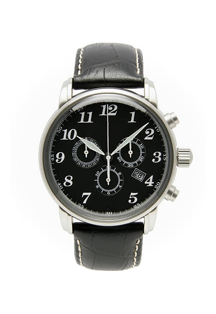 elite montre - watch wristwatch clock hand leather photos et images de collection