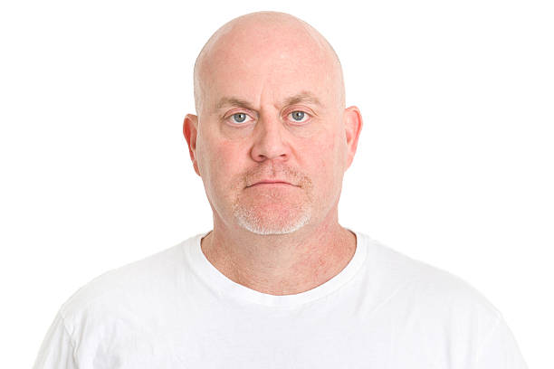 istock Serious Mature Man Mug Shot 185326579