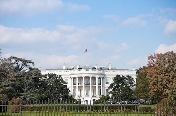 istock The White House South Lawn, Washington DC 185327258