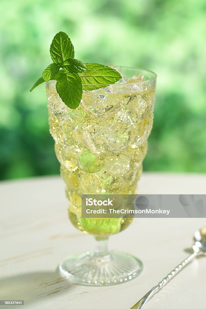 Chá verde gelado - Foto de stock de Chá Verde royalty-free