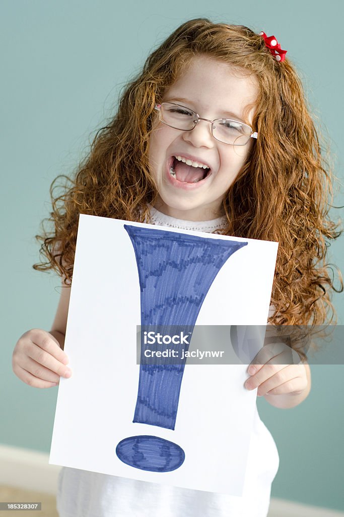 Menina exibe seu entusiasmo - Foto de stock de 4-5 Anos royalty-free