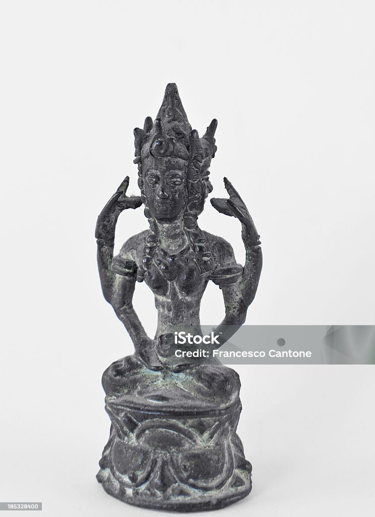 Tres Shiva estatua de cabeza - Foto de stock de Conceptos libre de derechos