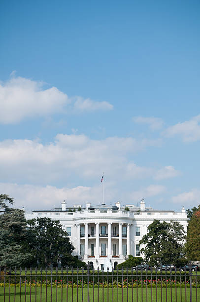istock The White House South Lawn, Washington DC 185328686