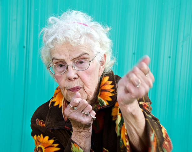 istock Senior Ready to Fight 185328831