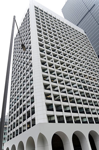 istock Office Building in Hong Kong China 185328920