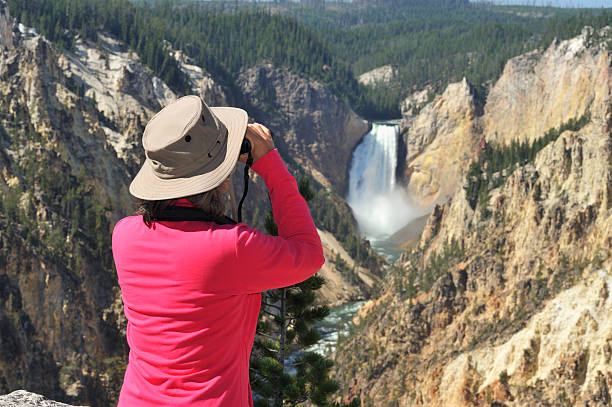 ver natureza - lower falls imagens e fotografias de stock