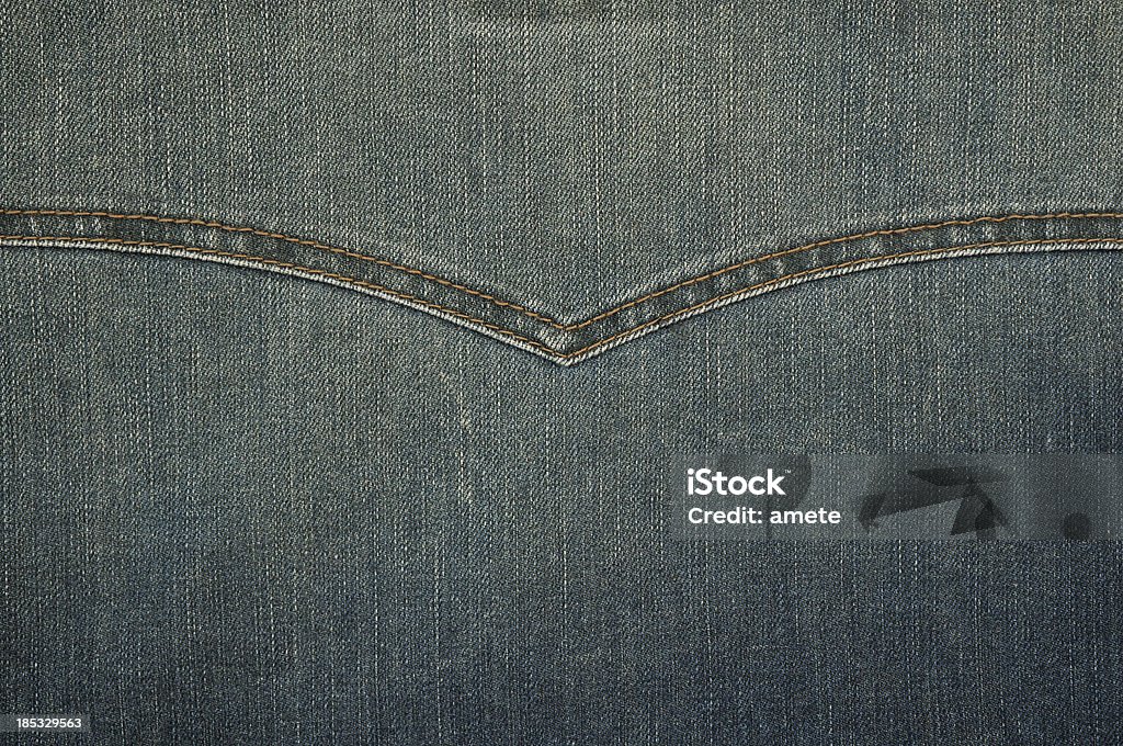 Denim em forma de letra - Foto de stock de Jeans - Material Têxtil royalty-free