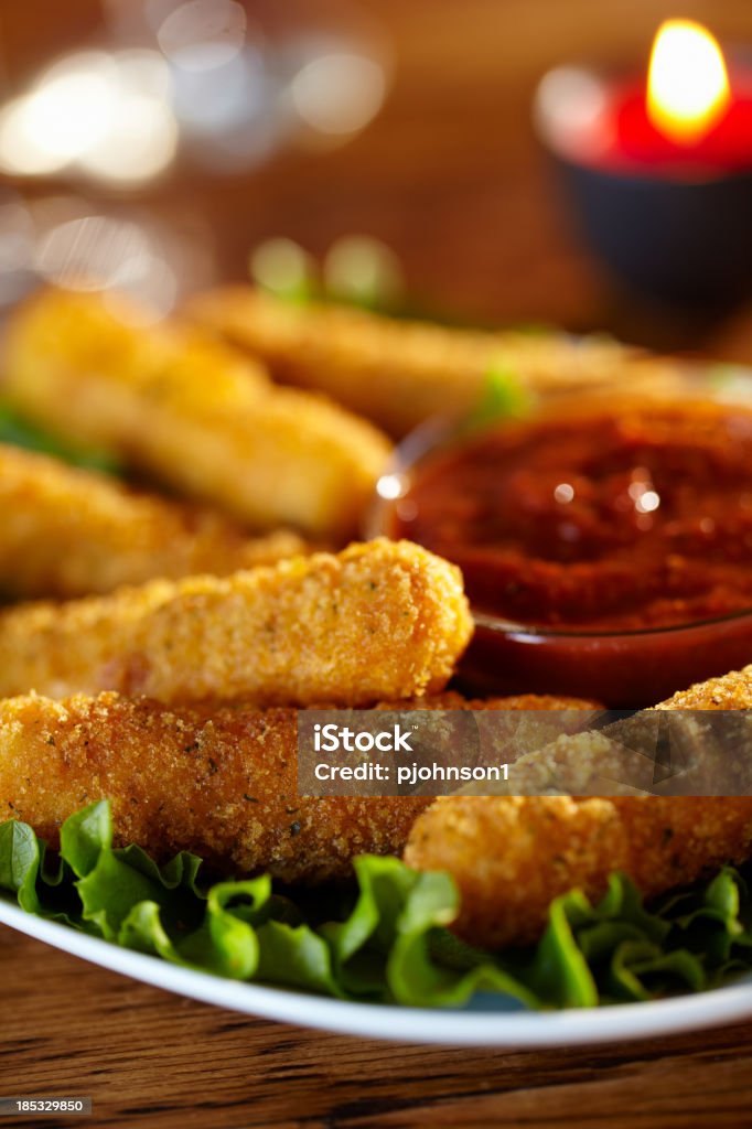 Mozzarella-sticks - Lizenzfrei Fotografie Stock-Foto