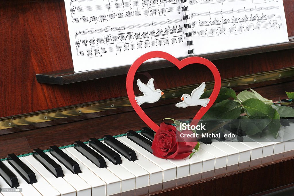 Música romântica - Royalty-free Amor Foto de stock