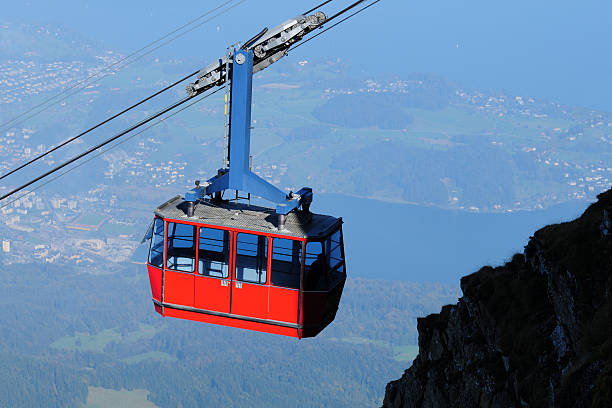 altitude teleférico-xg - overhead cable car fotos - fotografias e filmes do acervo