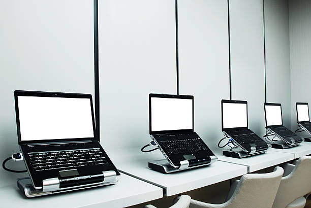 Computer Room (Click for more) Laptops In The RoomPlease see some similar pictures from my portfolio: computer store stock pictures, royalty-free photos & images