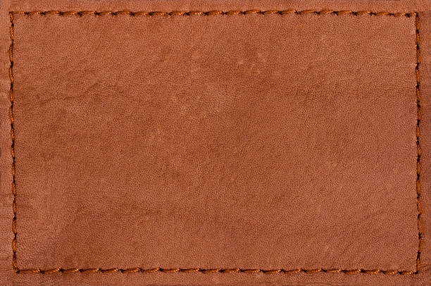 空白のジーンズのラベル - leather ストックフォトと画像