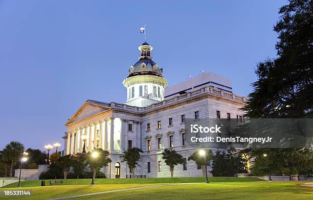 South Carolina State House - zdjęcia stockowe i więcej obrazów Architektura - Architektura, Bez ludzi, Biurowiec