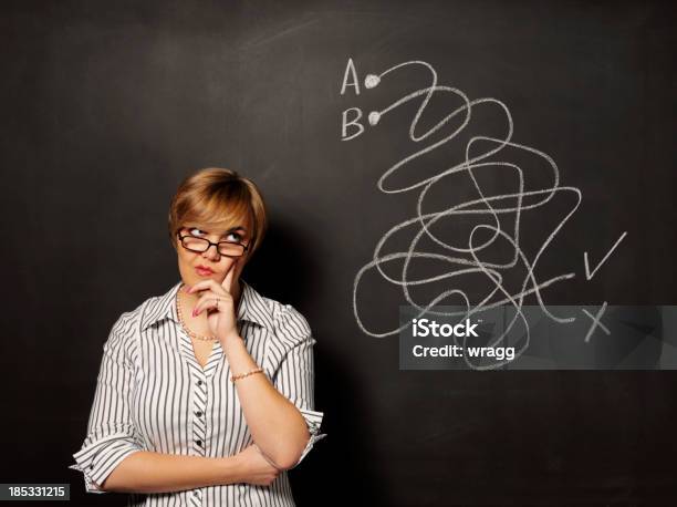 Puzzled About The Puzzle Stock Photo - Download Image Now - Letter B, Adult, Adults Only