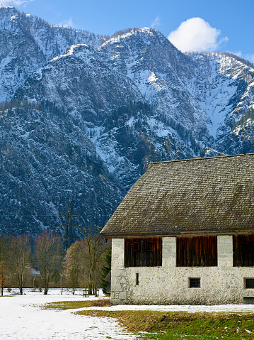 Old Outbuilding in Austrian Alps