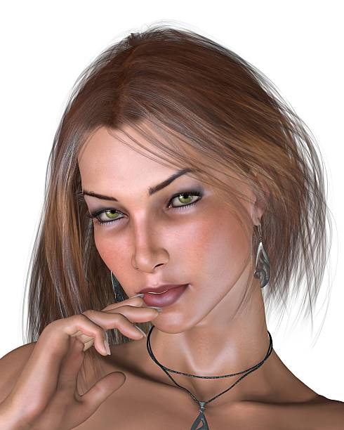 istock Female Portrait - 3 185365264