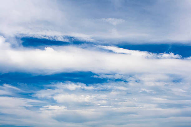 青空と雲 - sky only pattern arrangement nature ストックフォトと画像