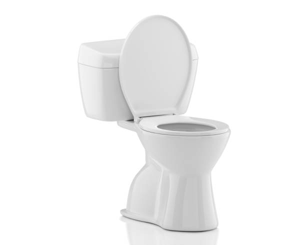 istock Toilet bowls on white background 1853664011