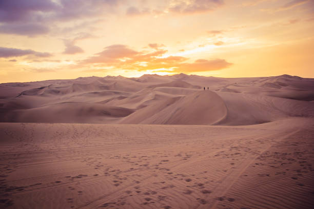 istock Golden Hour at Ica Desert - Peru 1853907788