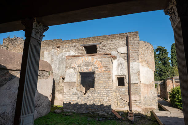 istock Ancient houses in Ancient Pompeii (UNESCO World Heritage Site). In November 2023. 1854010933