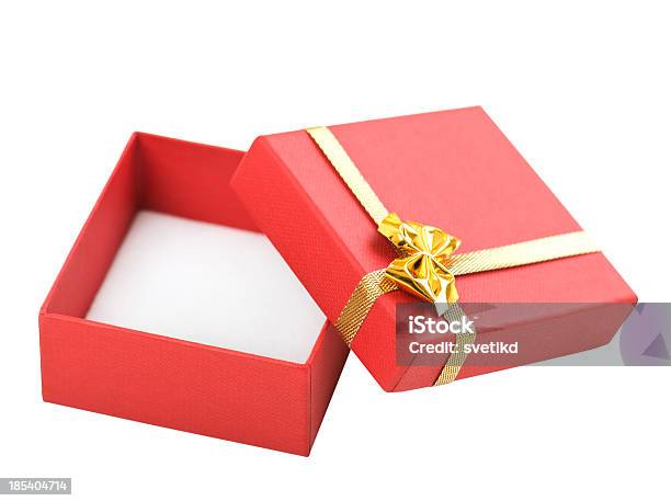 Caja De Regalo Foto de stock y más banco de imágenes de Abierto - Abierto, Abrir, Blanco - Color