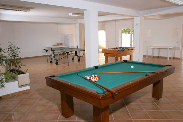 istock Games room in a residential home 185404947