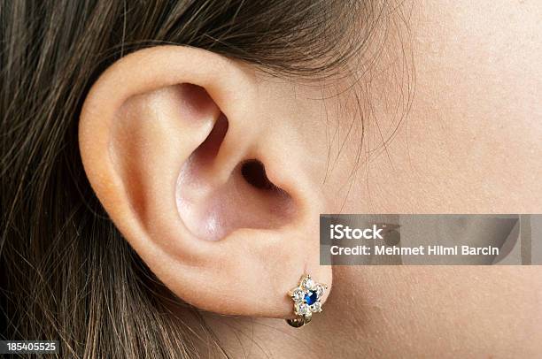 Menschliches Ohr Stockfoto und mehr Bilder von Ohrring - Ohrring, Ohr, Kind