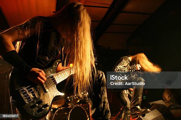 On Stage Stock Photo - Download Image Now - Heavy Metal, Performance Group, Metal