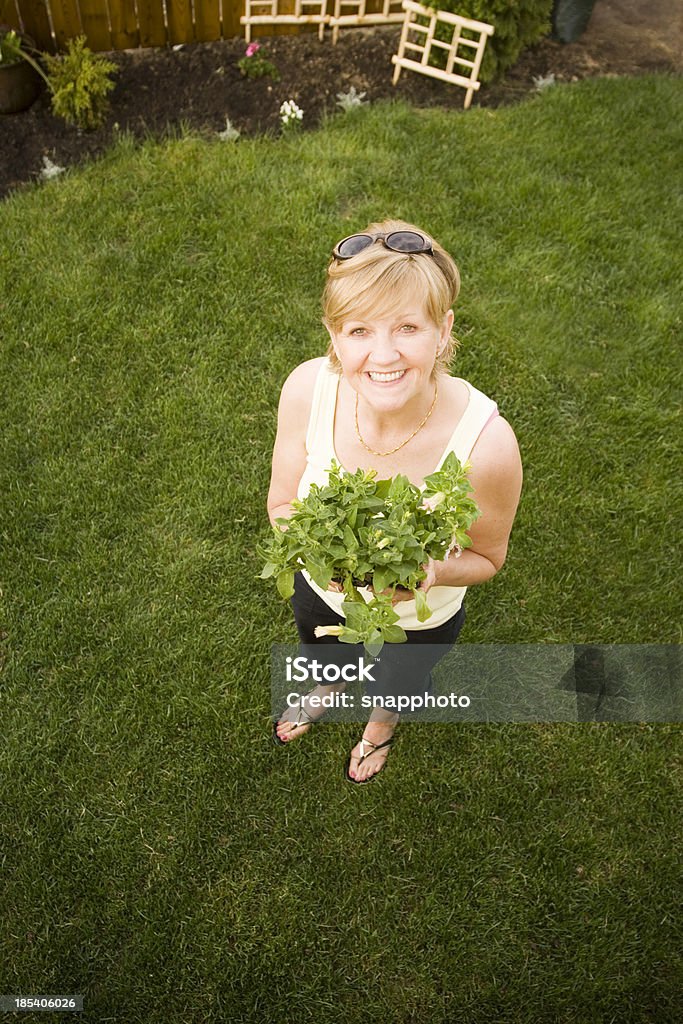 Le jardin lady - Photo de Adulte libre de droits