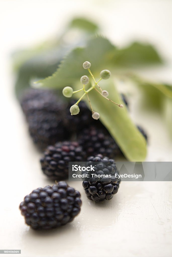 Sweet Blackberries Images of Fruits that could be used for Healthy eating and living. Aging Process Stock Photo