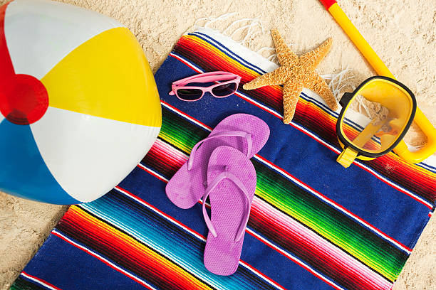 istock Beach Gear and Necessities for a Vacation 185406357