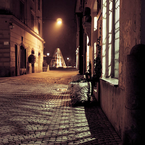 istock Old European street 185406854