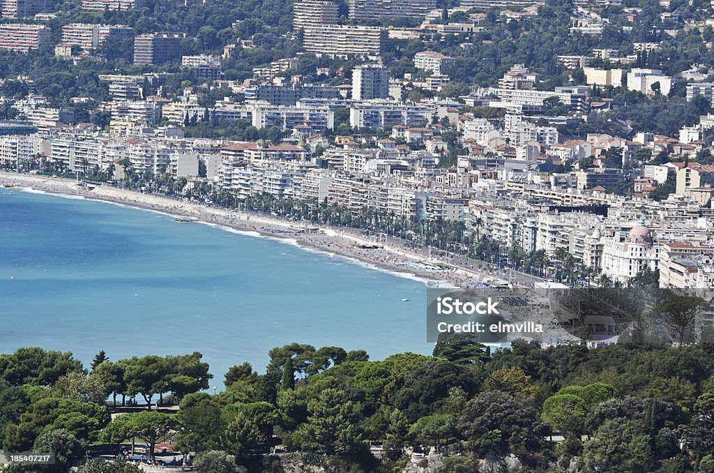 Panorama di bella spiaggia - Foto stock royalty-free di Ambientazione esterna
