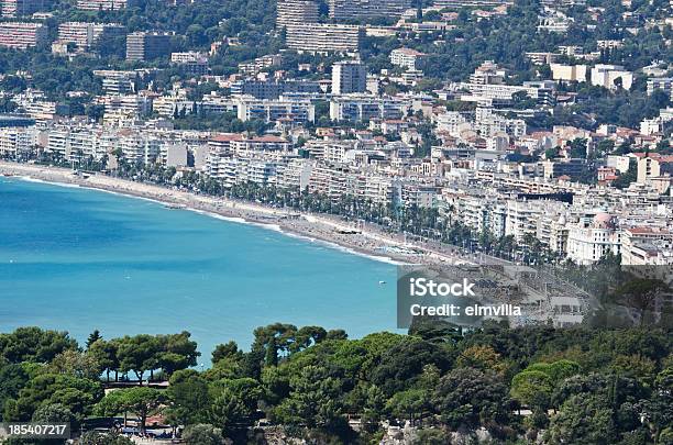 Panorama Di Bella Spiaggia - Fotografie stock e altre immagini di Ambientazione esterna - Ambientazione esterna, Baia, Blu