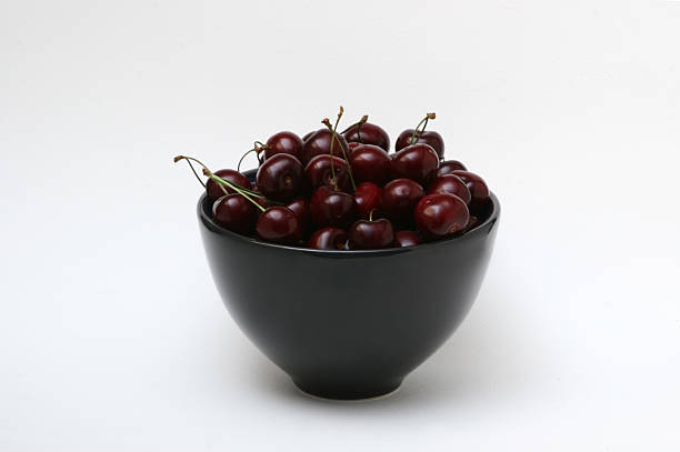 Yummy Cherries stock photo