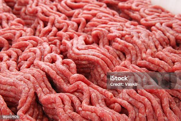 Carne Picada Textura 03 - Fotografias de stock e mais imagens de Almoço - Almoço, Animal, Base - Comida e Bebida