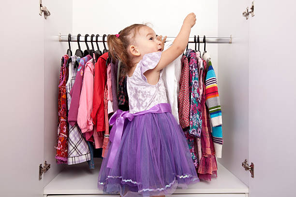 istock selection of children's clothes 185408032