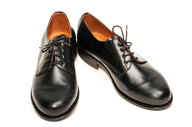 A pair of men's black dress shoes Black shoes dress shoe photos stock pictures, royalty-free photos & images