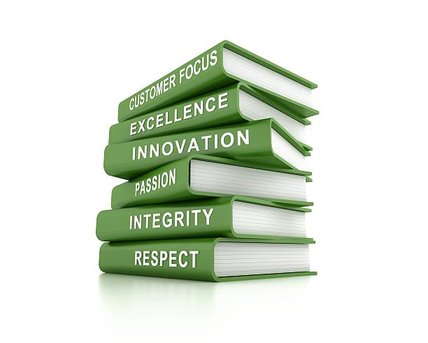 istock Stack of green business related Books 185408250