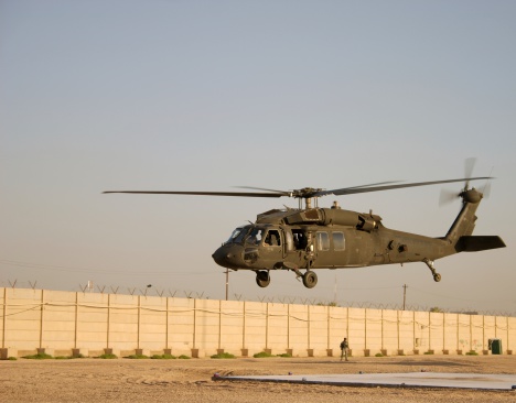 UH-60 in Baghdad.