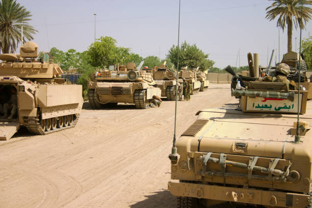 istock HMMWV, APC and Tanks 185408881