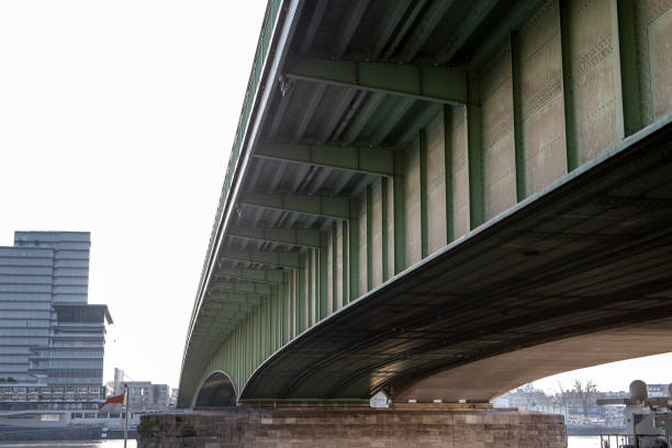 istock Close-up of a girder bridge 1854102782