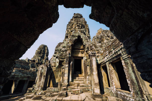 istock Bayon face Angkor Thom, Siem Reap, Cambodia 1854236576