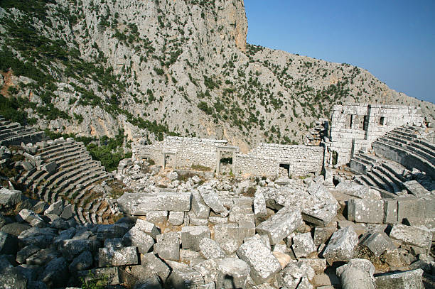 istock Termessos theatre, Turkey 185423795