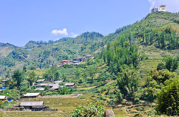 istock Minority village in Sapa, Vietnam 185425053