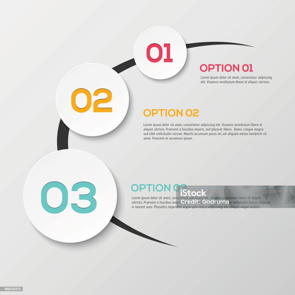 Abstrato animação Infográficos - Vetor de Abstrato royalty-free